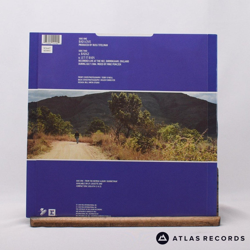 Eric Clapton - Bad Love - 12" Vinyl Record - EX/EX