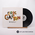 Eric Clapton Behind The Sun LP Vinyl Record - Front Cover & Record