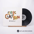 Eric Clapton Behind The Sun LP Vinyl Record - Front Cover & Record
