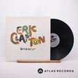 Eric Clapton Behind The Sun LP Vinyl Record - Front Cover & Record