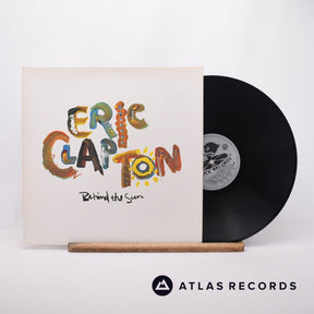 Eric Clapton Behind The Sun LP Vinyl Record - Front Cover & Record