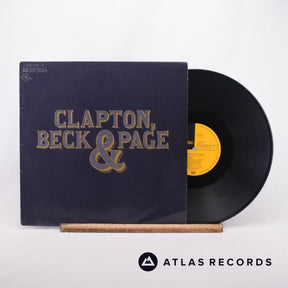 Eric Clapton Clapton, Beck & Page LP Vinyl Record - Front Cover & Record
