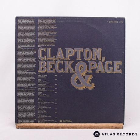 Eric Clapton - Clapton, Beck & Page - Germany LP Vinyl Record - EX/VG+
