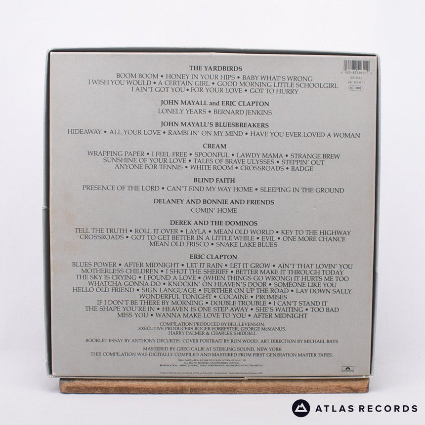 Eric Clapton - Crossroads - Booklet Embossed Sleeve 6 x LP Vinyl Record - VG+/EX