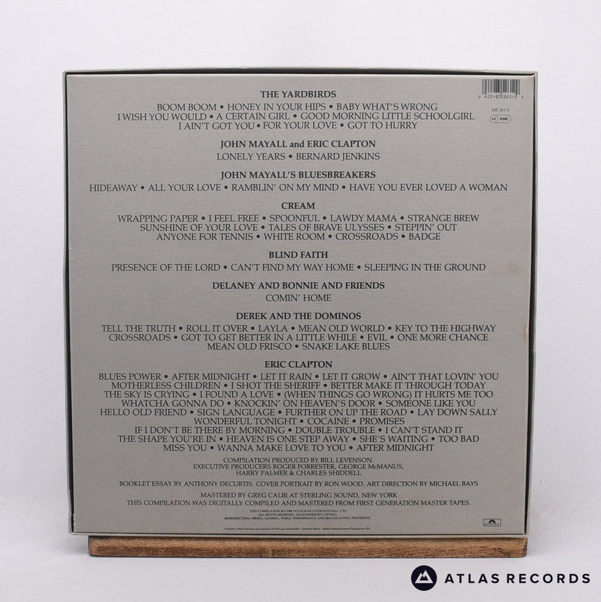 Eric Clapton - Crossroads - Booklet Insert Remastered 4 x CD - EX/NM
