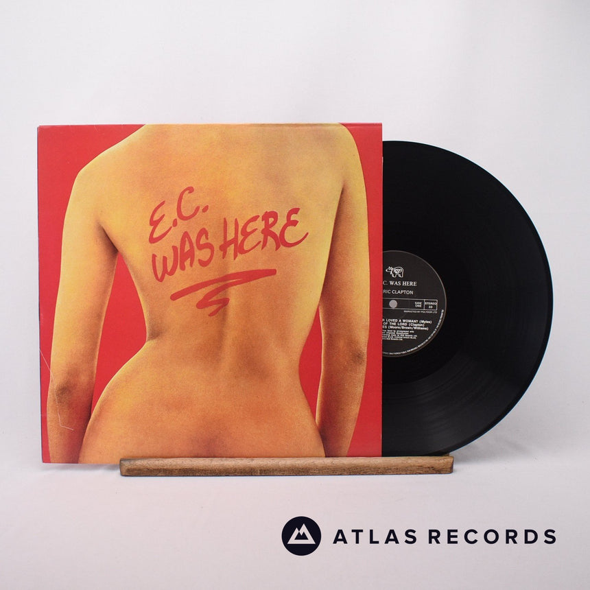 Eric Clapton E.C. Was Here LP Vinyl Record - Front Cover & Record