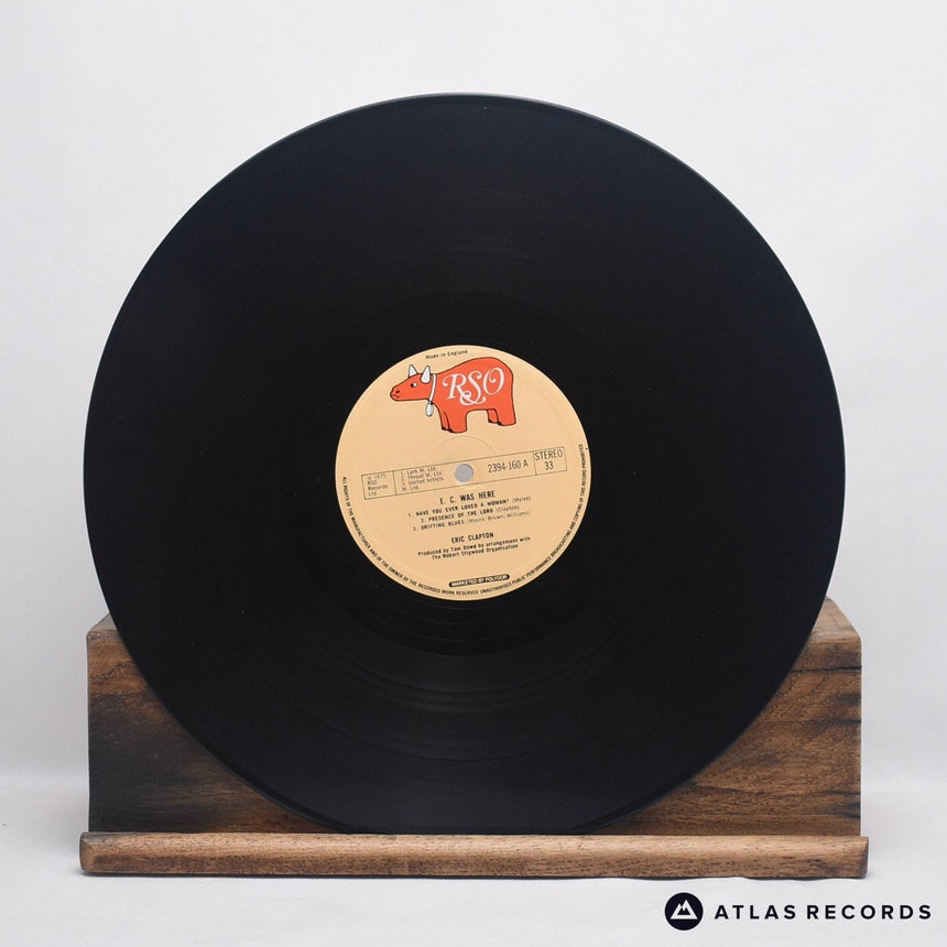 Eric Clapton - E.C. Was Here - LP Vinyl Record - VG+/VG+