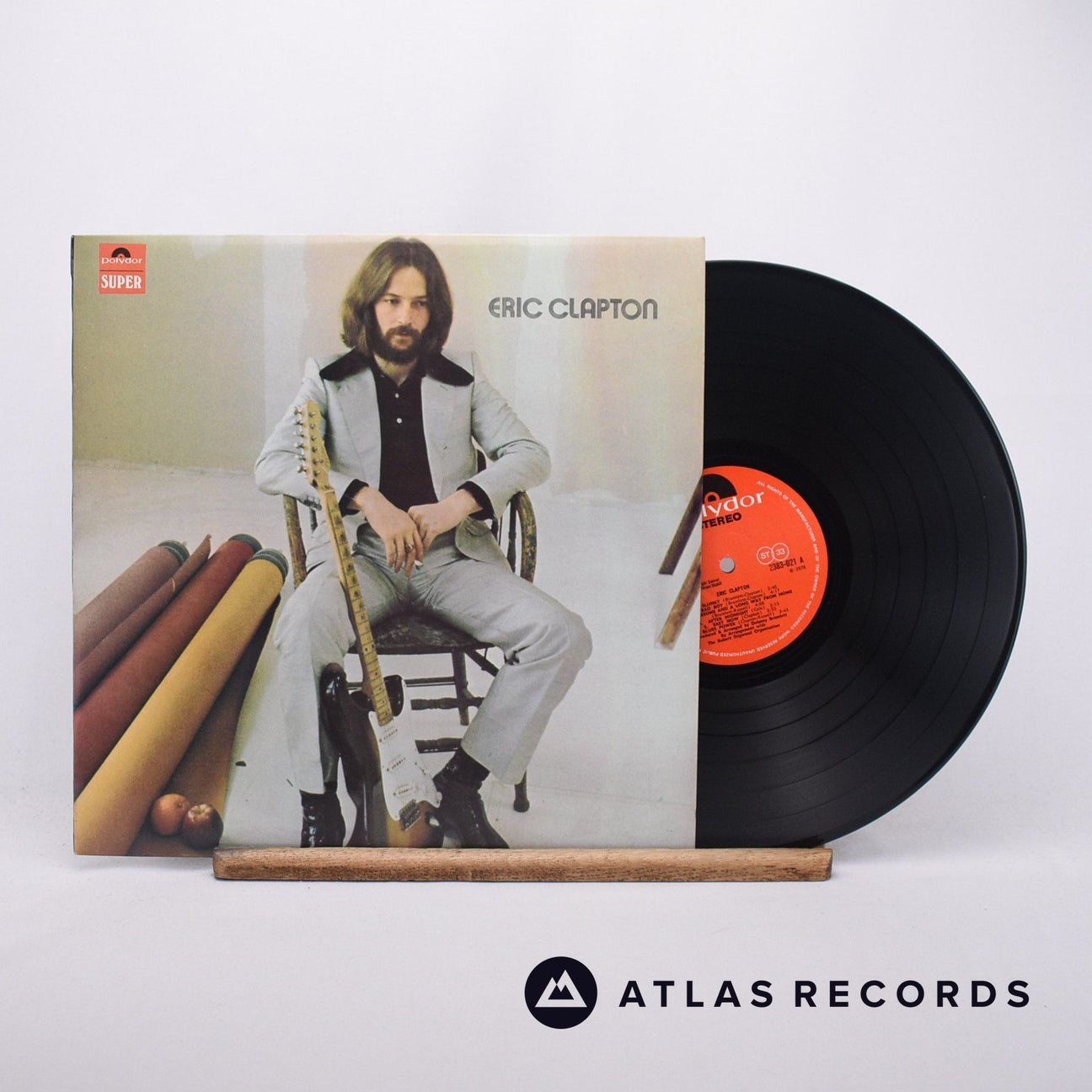 Eric Clapton Eric Clapton LP Vinyl Record - Front Cover & Record