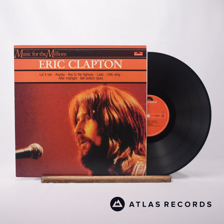 Eric Clapton Eric Clapton LP Vinyl Record - Front Cover & Record