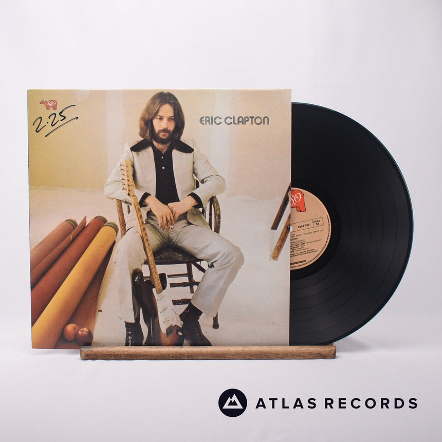 Eric Clapton Eric Clapton LP Vinyl Record - Front Cover & Record