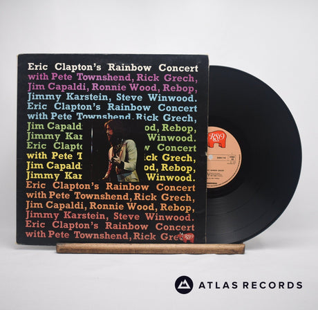 Eric Clapton Eric Clapton's Rainbow Concert LP Vinyl Record - Front Cover & Record