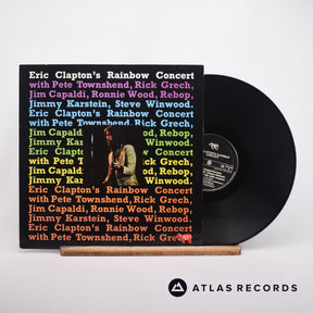 Eric Clapton Eric Clapton's Rainbow Concert LP Vinyl Record - Front Cover & Record