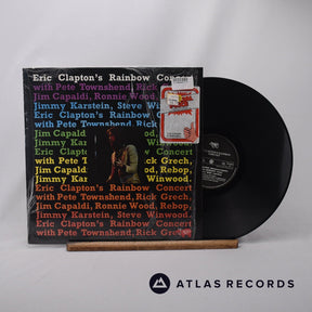 Eric Clapton Eric Clapton's Rainbow Concert LP Vinyl Record - Front Cover & Record