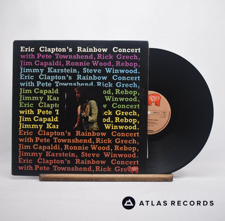 Eric Clapton Eric Clapton's Rainbow Concert LP Vinyl Record - Front Cover & Record