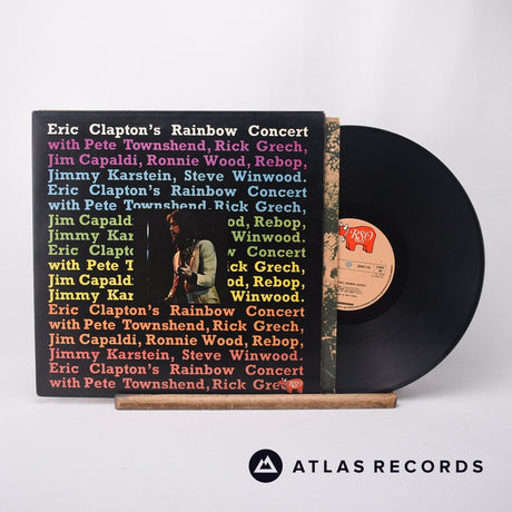 Eric Clapton Eric Clapton's Rainbow Concert LP Vinyl Record - Front Cover & Record
