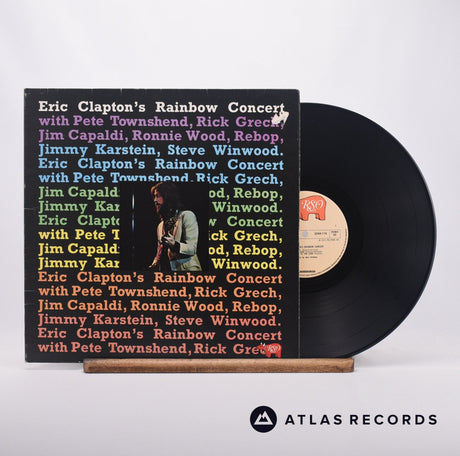 Eric Clapton Eric Clapton's Rainbow Concert LP Vinyl Record - Front Cover & Record