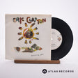 Eric Clapton Forever Man 7" Vinyl Record - Front Cover & Record