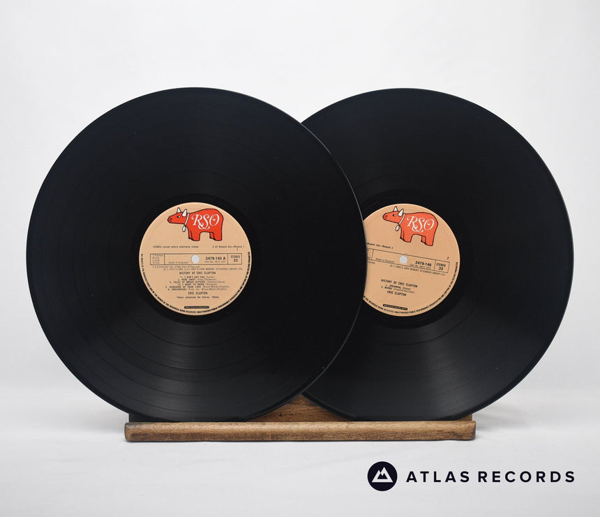 Eric Clapton - History Of Eric Clapton - Double LP Vinyl Record - VG+/EX