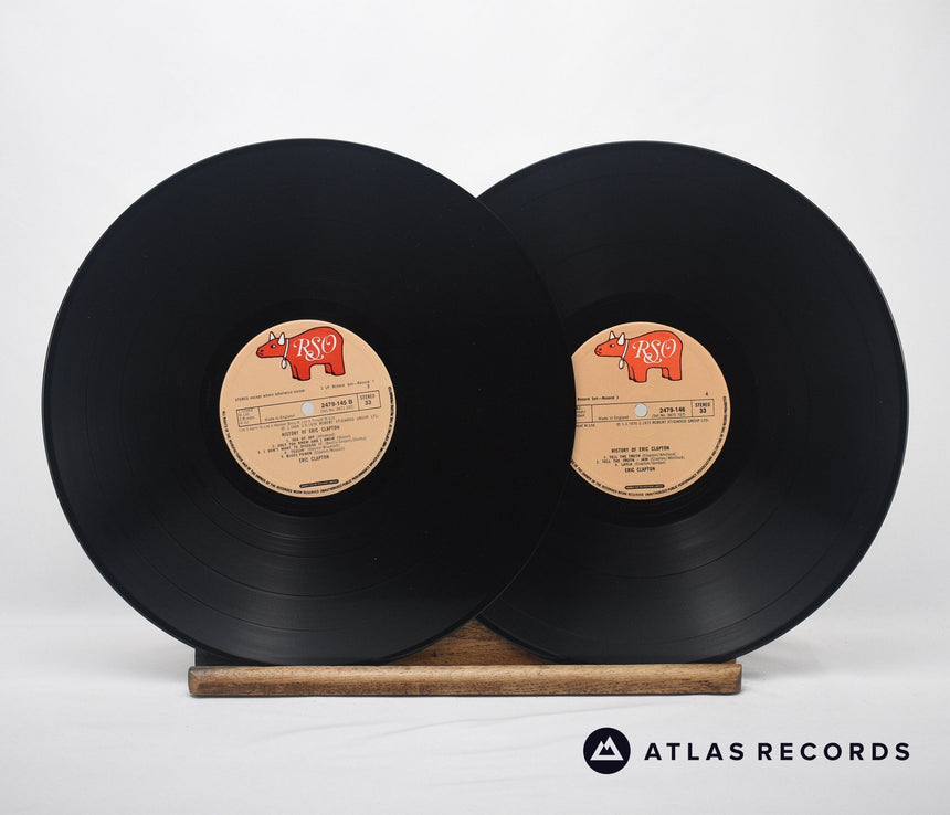 Eric Clapton - History Of Eric Clapton - Double LP Vinyl Record - VG+/EX