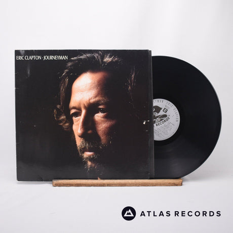 Eric Clapton Journeyman LP Vinyl Record - Front Cover & Record