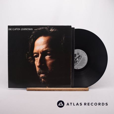 Eric Clapton Journeyman LP Vinyl Record - Front Cover & Record