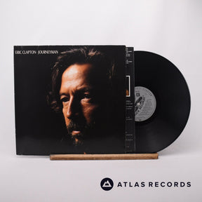 Eric Clapton Journeyman LP Vinyl Record - Front Cover & Record