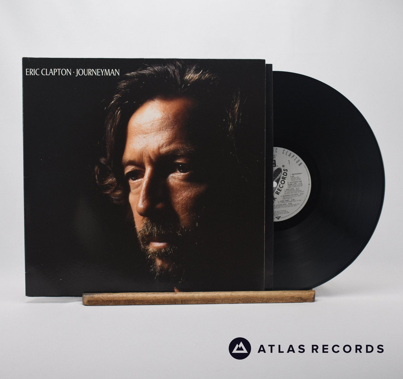 Eric Clapton Journeyman LP Vinyl Record - Front Cover & Record