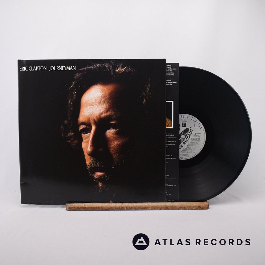 Eric Clapton Journeyman LP Vinyl Record - Front Cover & Record