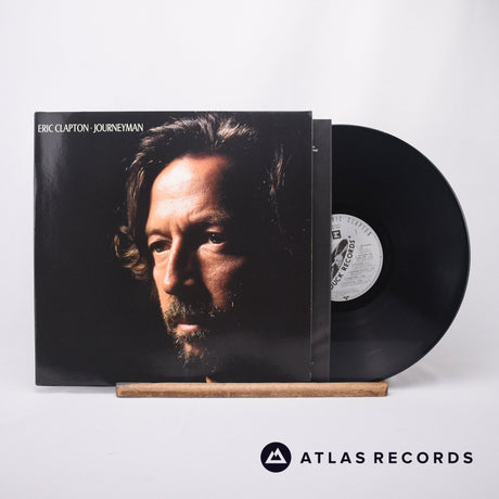 Eric Clapton Journeyman LP Vinyl Record - Front Cover & Record