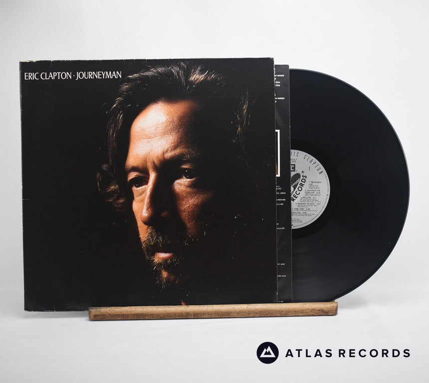 Eric Clapton Journeyman LP Vinyl Record - Front Cover & Record