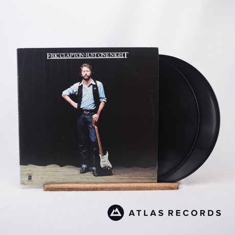 Eric Clapton Just One Night 2 x LP Vinyl Record - Front Cover & Record