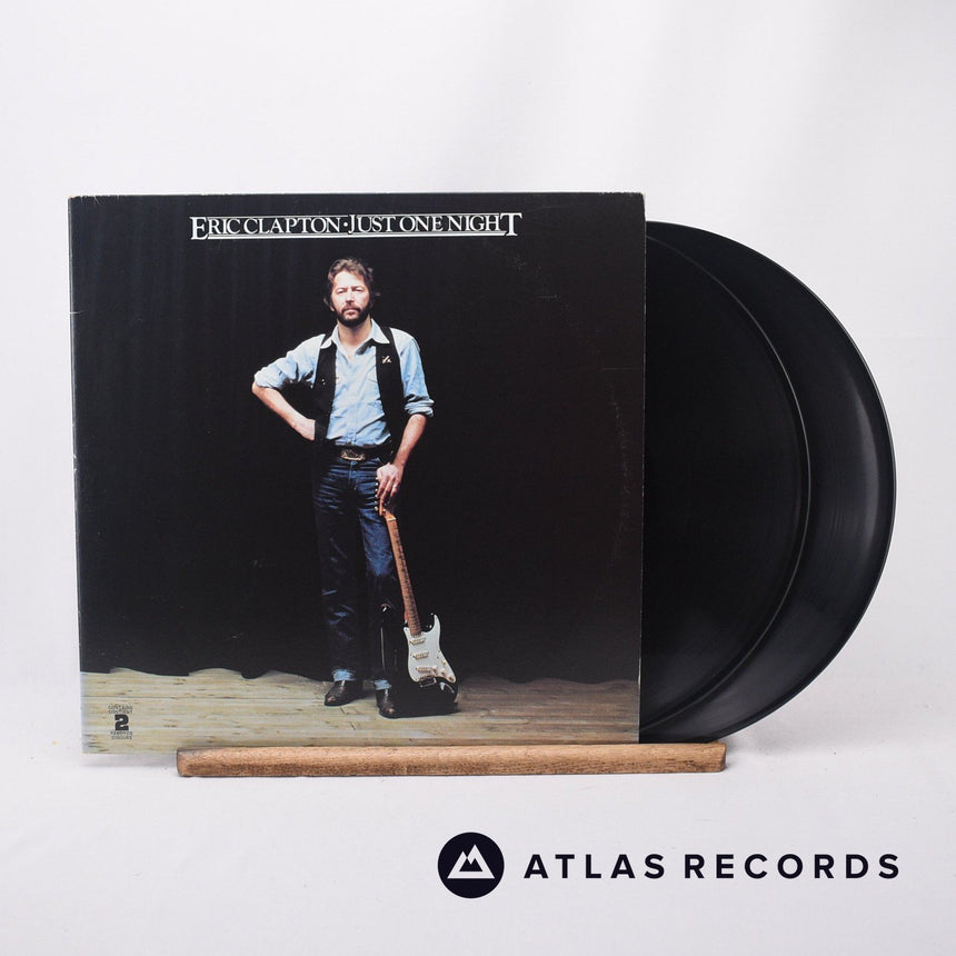 Eric Clapton Just One Night 2 x LP Vinyl Record - Front Cover & Record