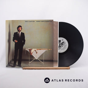 Eric Clapton Money And Cigarettes LP Vinyl Record - Front Cover & Record