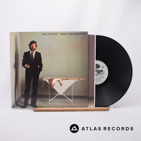 Eric Clapton Money And Cigarettes LP Vinyl Record - Front Cover & Record