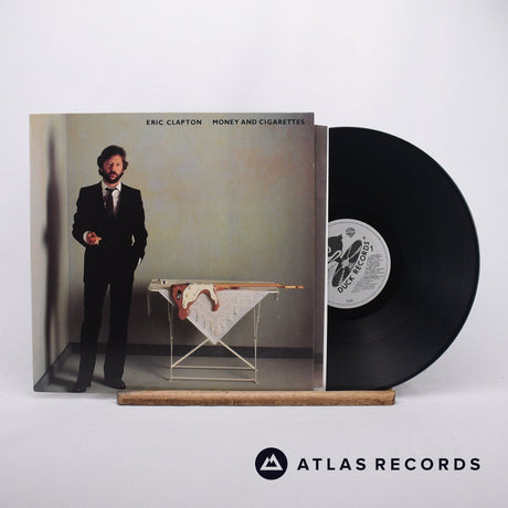Eric Clapton Money And Cigarettes LP Vinyl Record - Front Cover & Record