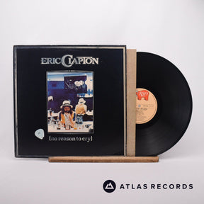 Eric Clapton No Reason To Cry LP Vinyl Record - Front Cover & Record