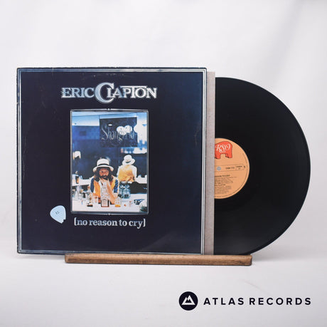 Eric Clapton No Reason To Cry LP Vinyl Record - Front Cover & Record