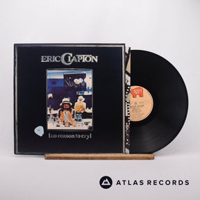 Eric Clapton No Reason To Cry LP Vinyl Record - Front Cover & Record