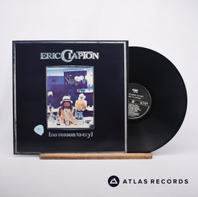Eric Clapton No Reason To Cry LP Vinyl Record - Front Cover & Record