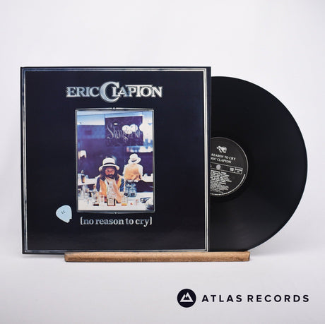 Eric Clapton No Reason To Cry LP Vinyl Record - Front Cover & Record