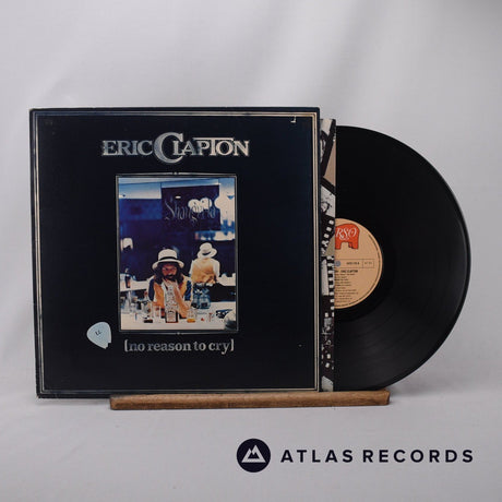 Eric Clapton No Reason To Cry LP Vinyl Record - Front Cover & Record