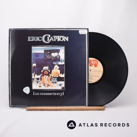 Eric Clapton No Reason To Cry LP Vinyl Record - Front Cover & Record