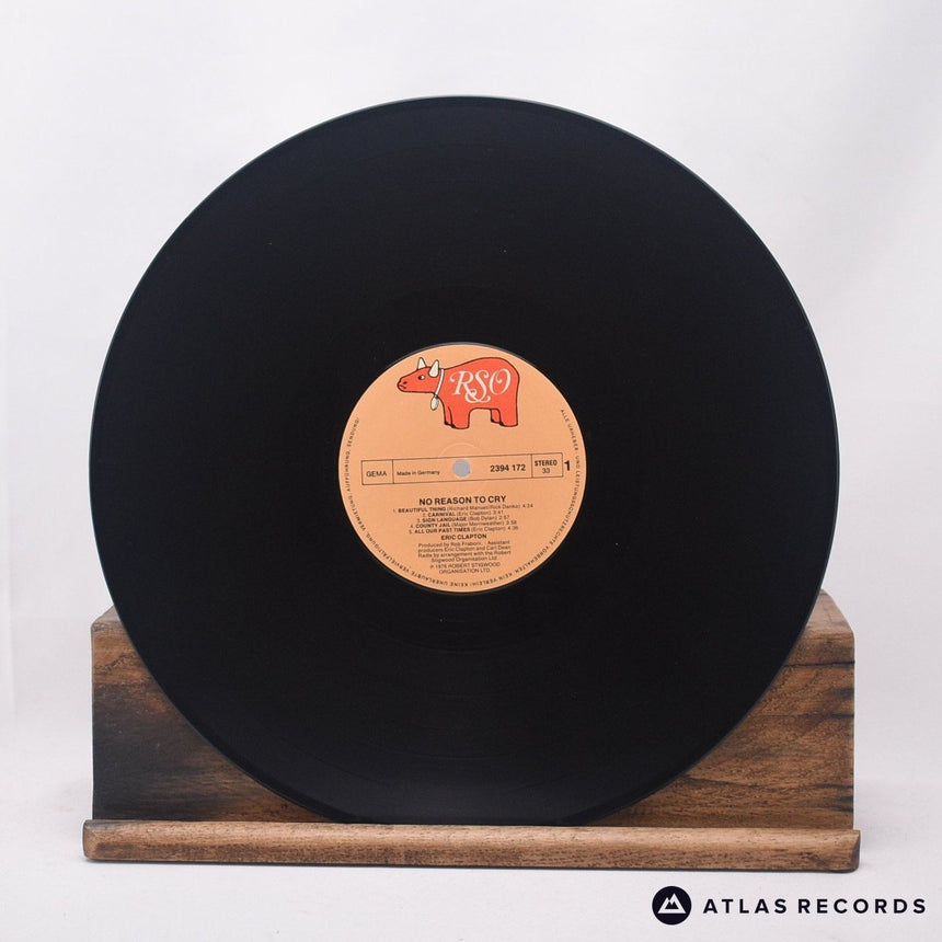 Eric Clapton - No Reason To Cry - Insert S1 S2 LP Vinyl Record - EX/EX