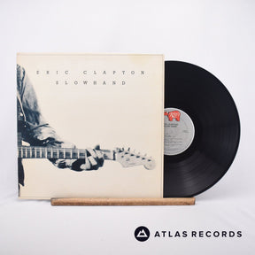 Eric Clapton Slowhand LP Vinyl Record - Front Cover & Record
