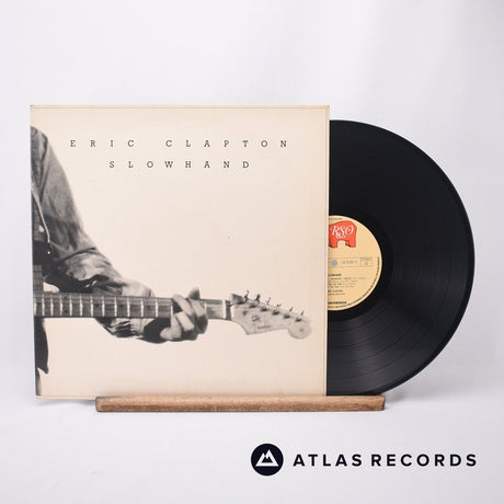 Eric Clapton Slowhand LP Vinyl Record - Front Cover & Record