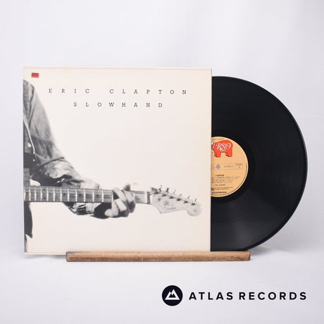 Eric Clapton Slowhand LP Vinyl Record - Front Cover & Record