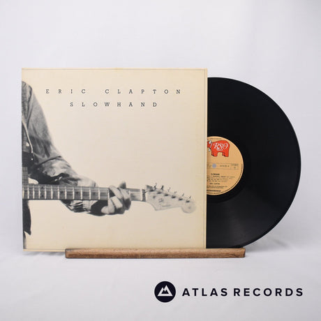 Eric Clapton Slowhand LP Vinyl Record - Front Cover & Record