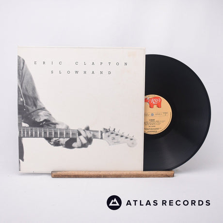 Eric Clapton Slowhand LP Vinyl Record - Front Cover & Record