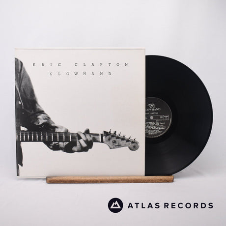 Eric Clapton Slowhand LP Vinyl Record - Front Cover & Record