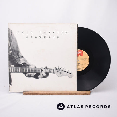 Eric Clapton Slowhand LP Vinyl Record - Front Cover & Record